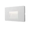 BRY-VEKTA-B-SQR-WHT-3W-3000K-IP65-WALL LIGHT