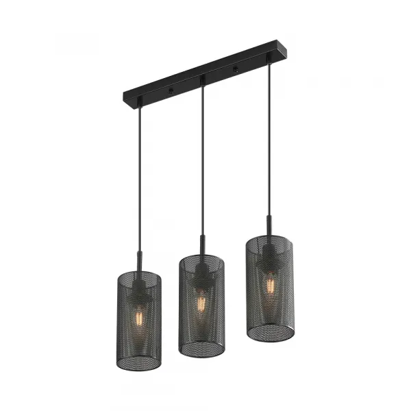 BRY-W002S-3H-3xE14-BLC-PENDANT LIGHT