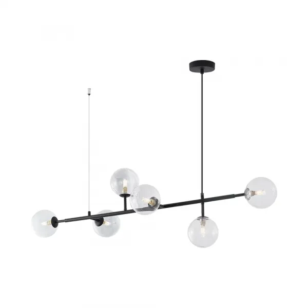 BRY-S011S-6H-6xG9-CLR-PENDANT LIGHT