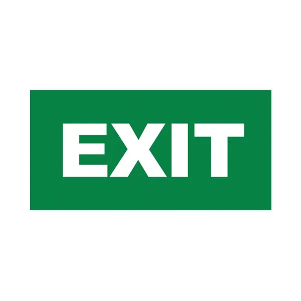 BRY-EXIT SING-EXIT STICKER