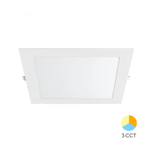 BRY-SMD-CSP-18W-SQR-8INC-WHT-3IN1-LED PANEL LIGHT