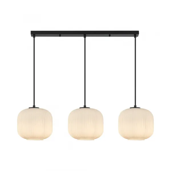 BRY-S009S-3H-3xE27-OPL-BLC-PENDANT LIGHT