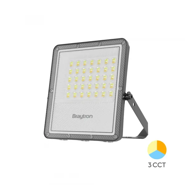 BRY-FLOOD-PF-30W-GRY-3IN1-IP65-LED FLOODLIGHT