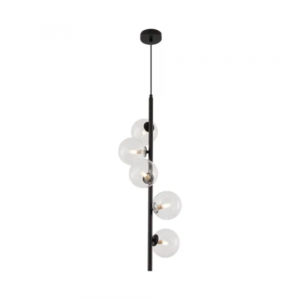 BRY-S014R-5H-5xG9-CLR-PENDANT LIGHT