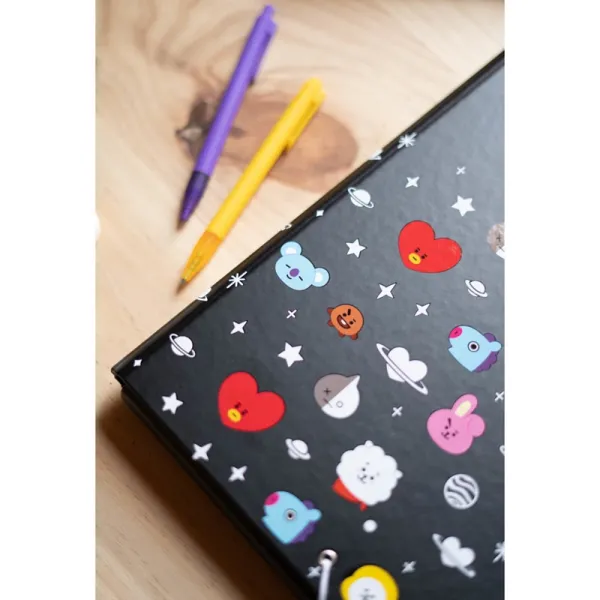 BT21 - Folder/briefcase with elastic band