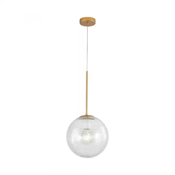 BRY-S002R-1H-1xG9-GLD-PENDANT LIGHT