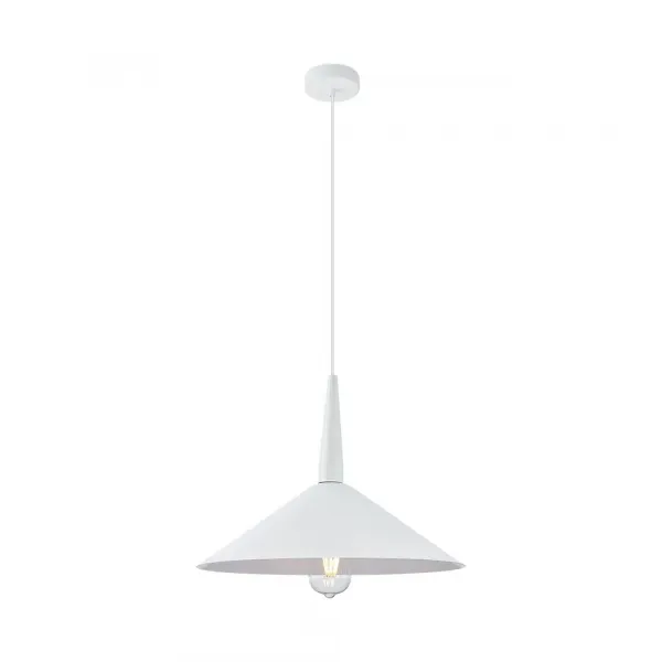 BRY-P009R-1H-1xE27-WHT-PENDANT LIGHT