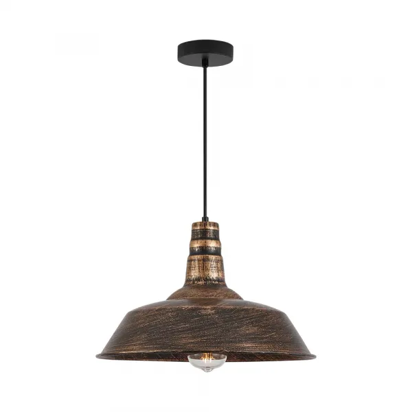 BRY-P003R-1H-1xE27-BRZ-PENDANT LIGHT