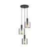 BRY-S007R-3H-3xE27-SMK-PENDANT LIGHT