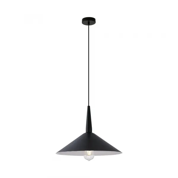 BRY-P009R-1H-1xE27-BLC-PENDANT LIGHT