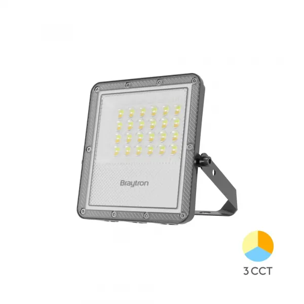 BRY-FLOOD-PF-20W-GRY-3IN1-IP65-LED FLOODLIGHT