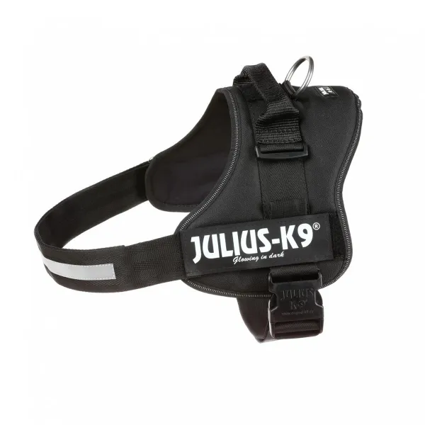 Pastiprināta drošības siksna suņiem Julius K9 162P3 Melns XL 3