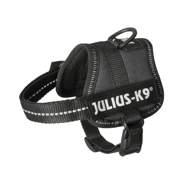 Dog Harness Julius K9 Power Black 1 Baby 1 (XS)