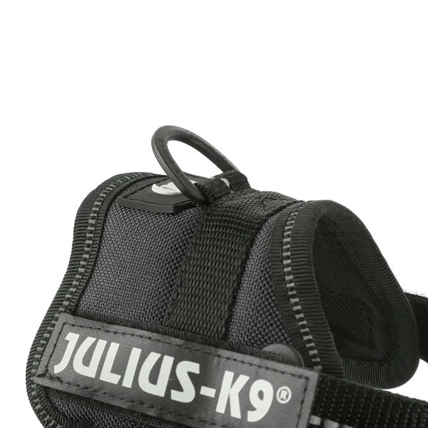 Dog Harness Julius K9 Power Black 1 Baby 1 (XS)