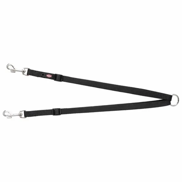Sakabe 2 suņu pavadām Trixie New Premium Melns 40-70 cm XS S M
