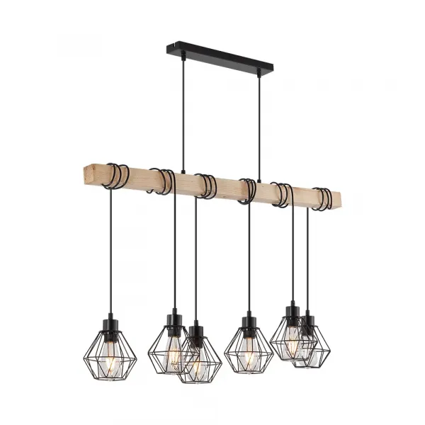 BRY-D002S-6H-6xE27-WDN-PENDANT LIGHT