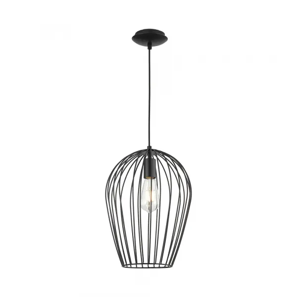 BRY-W005R-1H-1xE27-BLC-PENDANT LIGHT