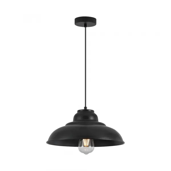 BRY-P004R-1H-1xE27-BLC-PENDANT LIGHT