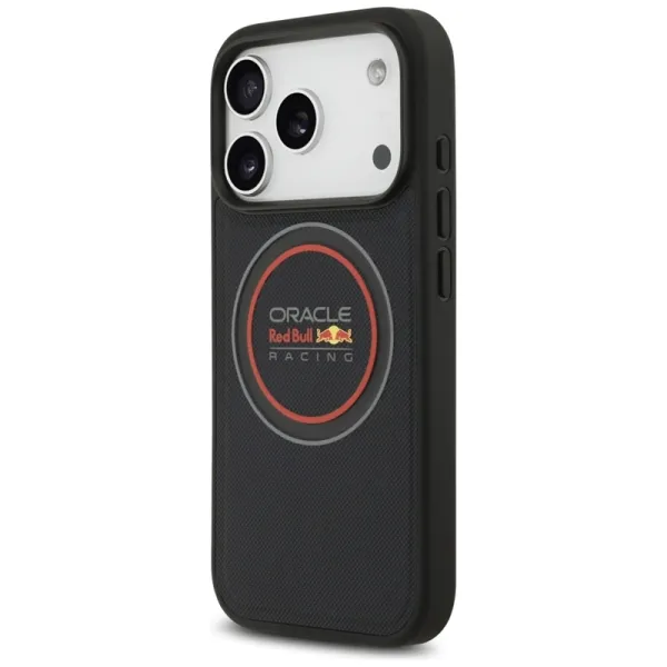 Red Bull Meshed Logo And Red Ring MagSafe - iPhone 17 Pro Case (Navy Blue)