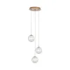 BRY-S002R-3H-3xG9-GLD-PENDANT LIGHT