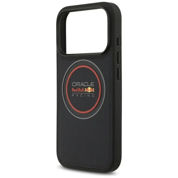 Red Bull Meshed Logo And Red Ring MagSafe - iPhone 17 Pro Case (Navy Blue)