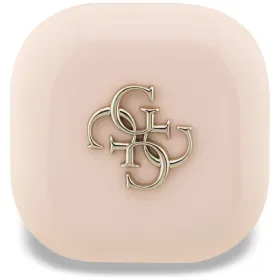 Guess 4G Metal Logo - TWS Bluetooth Earphones + Charging Case (Pink)