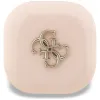 Guess 4G Metal Logo - TWS Bluetooth Earphones + Charging Case (Pink)