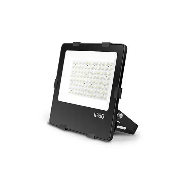 100w 15000LM 5000K Flood Light Recon, 150LM/W, With Lens
