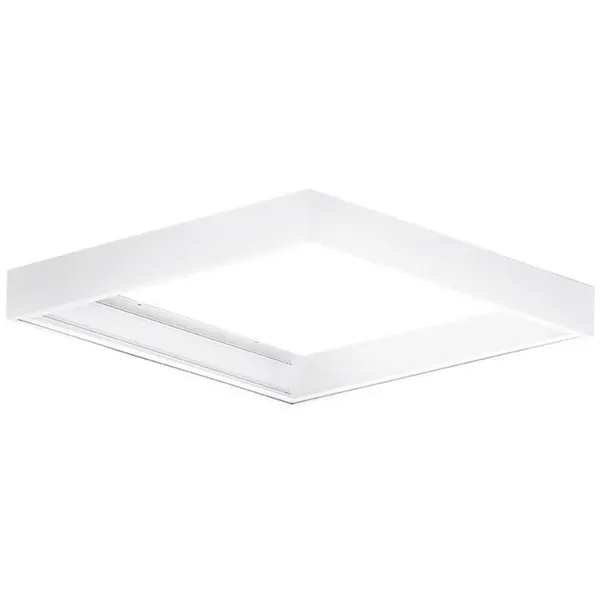 Backlit Surface mounting Frame, white, for 600*600 panel light, screw free