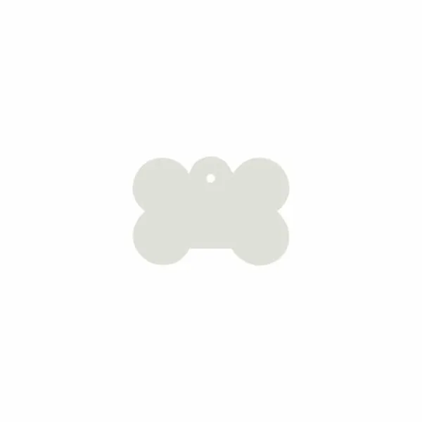 Identification plate for collar Imarc Bone White