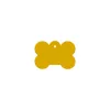 Identification plate for collar Imarc Bone Yellow Golden