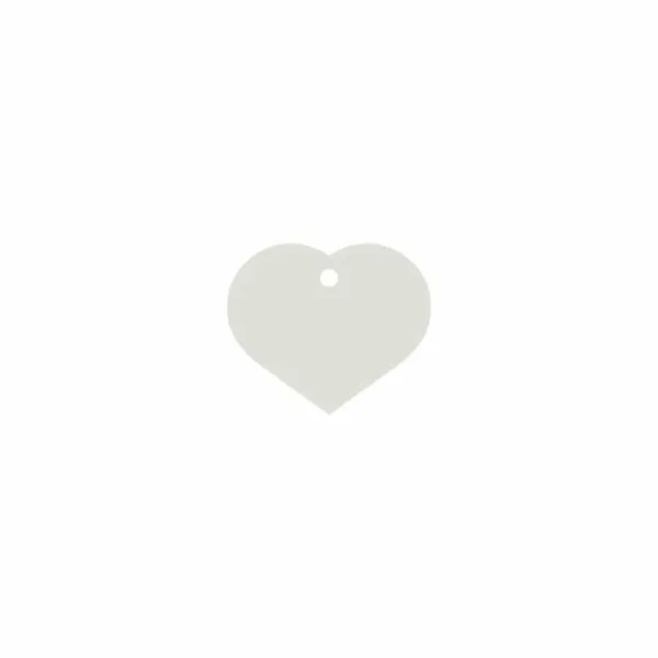 Kauluksen tunnistuskilpi Imarc Heart Valkoinen