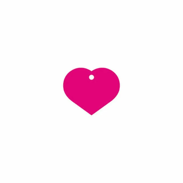 Kauluksen tunnistuskilpi Imarc Heart Pinkki