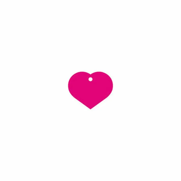 Kauluksen tunnistuskilpi Imarc Heart Pinkki