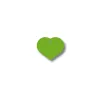 Kauluksen tunnistuskilpi Imarc Heart Vihreä