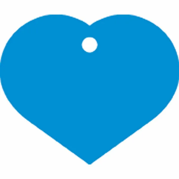 Apykaklės identifikavimo lentelė Imarc Heart Mėlyna