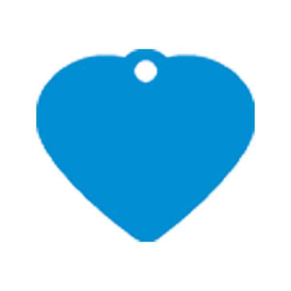 Kauluksen tunnistuskilpi Imarc Heart Sininen