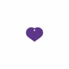 Identification plate for collar Imarc Heart Lilac