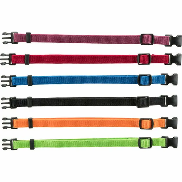 Koiran kaulapanta Trixie Musta Punainen koboltinsininen Omena S/M 17-25 cm (6 osaa)