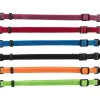 Dog collar Trixie Black Red Cobalt blue Apple M/L 22-35 cm (6 Units)