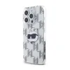 Karl Lagerfeld IML Choupette Head & Monogram - iPhone 15 Pro Max Case (Transparent)