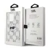 Karl Lagerfeld IML Choupette Head & Monogram - iPhone 15 Pro Max Case (Transparent)