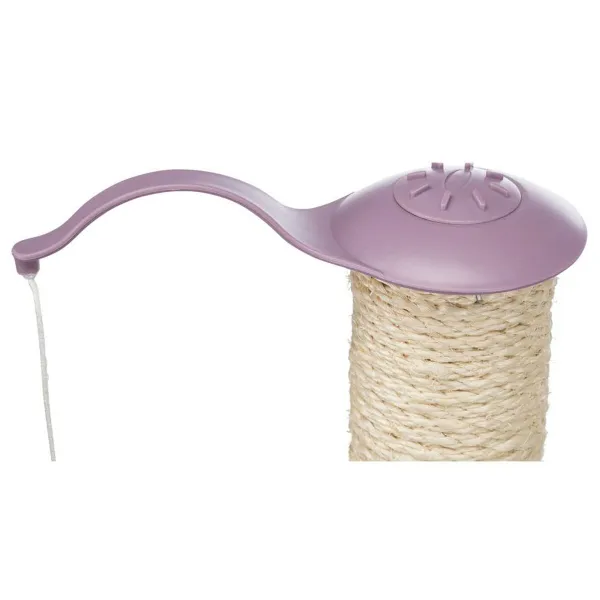 Skrāpējams Paklājiņš Kaķiem Trixie Junior Polar Violets Ceriņš Ø 6,5 cm 47 cm