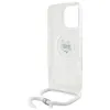 Karl Lagerfeld IML Choupette Head & Cord MagSafe - Case for iPhone 16 Pro (transparent)