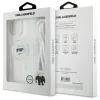Karl Lagerfeld IML Choupette Head & Cord MagSafe - Case for iPhone 16 Pro (transparent)