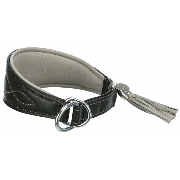 Apmācības kaklasiksna Trixie Active Comfort Melns Pelēks XS/S 24-31 cm