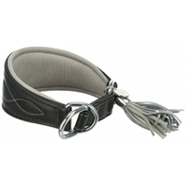 Apmācības kaklasiksna Trixie Active Comfort Melns Pelēks 27-35 cm