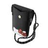 Hello Kitty Leather Hiding Kitty Cord - Phone crossbody bag (black)