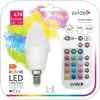 Smart LED Candle 4.9W RGB+W with IR remote