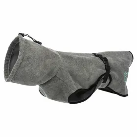 Dog bathrobe Trixie Grey S